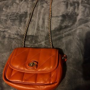 New Coach Pillow Madison Shoulder Bag With Quilting light coral